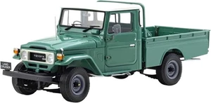 Kyosho Original 1/18 Toyota Land Cruiser 40 Pickup Fashion Green KS08958FG F/S - Picture 1 of 7