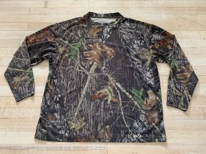 Cabelas Mossy Oak Longsleeve Performance Shirt Mens Size Large - Picture 1 of 3
