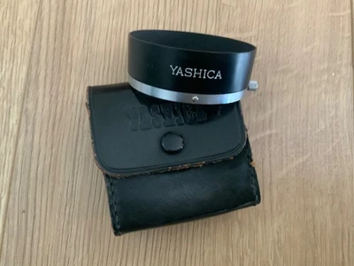 Yashica Genuine 54mm Clamp Fit Round Metal Lens Hood, Fits Outside 52mm Thread - Image 1 of 4