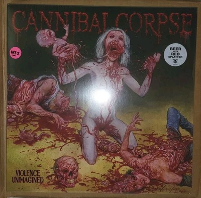 Cannibal Corpse - Violence Unimagined - 🍺 &🩸 Splatter 🇺🇸 SEALED!! - Image 1 of 2