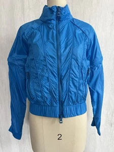 Giacca leggera Adidas by Stella McCartney con zip taglia S blu - Foto 1 di 8