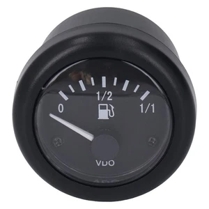 52mm Marine Fuel Gauge For Car Boat Truck Vehicle ABS Material Rear Torsion - Picture 1 of 12