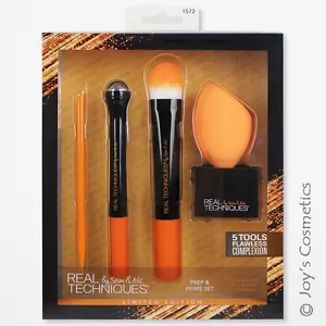 1 REAL TECHNIQUES Prep + Prime Set Sponge & Tools "RT-1572" *Joy's cosmetics* - Picture 1 of 3