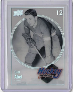 SID ABEL 23/24 2024 Upper Deck UD Hockey Heroes Acetate/Clear-Cut HH-2 Red Wings - Picture 1 of 2