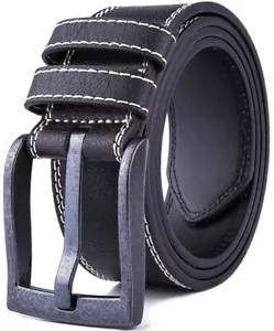 Cinturones de cuero informales para hombre de 1,65" de ancho - Imagen 1 de 17