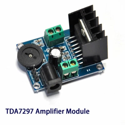 2*15W TDA7297 Digital Stereo Audio Amplifier Dual Channel AMP Module DC6V to 18V - image 1 of 3