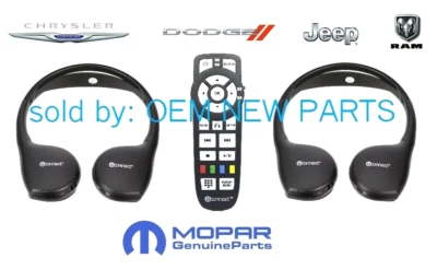 2013-2016 Chrysler Town & Country Uconnect Wireless Headphones with Remote - Изображение 1 из 4