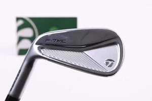 Left Hand Taylormade P7MC 2023 #7 Iron / Regular Flex KBS Tour C-Taper 105 Shaft - Picture 1 of 6