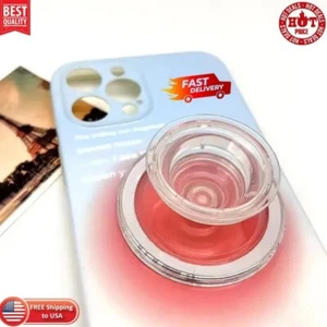 PopSocket pour MagSafe iPhone Magnétique Pliable Téléphone Anneau Poignée Support Support - Photo 1 sur 15