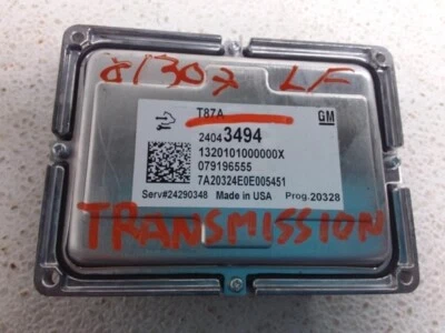 OEM T87A TCU TCM Transmission Control Cadillac Chevrolet GMC 24043494 24290348 - Image 1 of 2