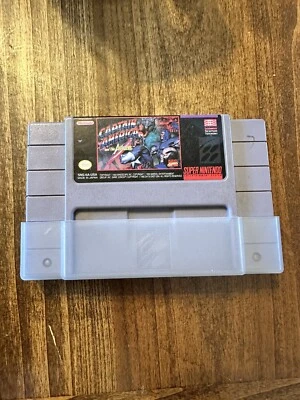 Super Nintendo SNES Captain America & Avengers, только картридж - Изображение 1 из 2