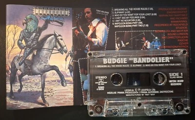 Budgie – BANDOLIER 1994 MC Cassette MINT - Polish Press - Image 1 of 2