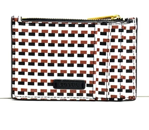 Fossil Womens Wallet Shelby Zip Coin Card Wallet Multi Coloured - Picture 1 of 4