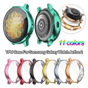 TPU Watch Case Electroplate For Samsung Galaxy Watch Active 2 Screen Protector - Zdjęcie 1 z 30