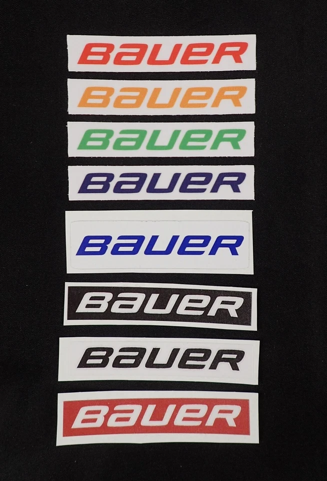 Bauer Pro Stock Calcomanía Adhesiva para Logotipo Frontal del Casco Varios Colores - Imagen 1 de 1