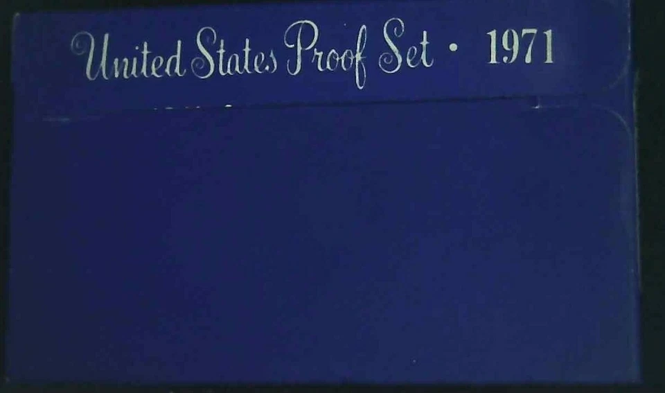 1971-S US Proof Mint Set 5 Coins CLAD 18scl1001 - Image 1 of 3