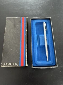 Sheaffer Pencil Vintage-Chrome-Made in USA White Dot - Picture 1 of 4