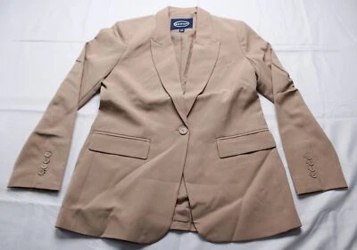 Scoop Women's L/S Button Crepe Stretch Blazer MP7 Amphora Medium (8-10) - Image 1 of 4