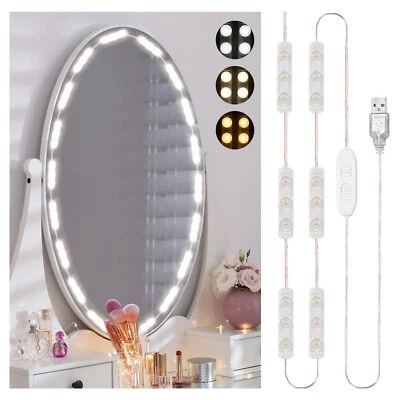 LED Vanity Lights for Mirror, Dimmable, Adjustable Color & Brightness - Image 1 of 4