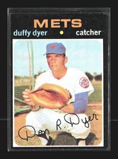 1971 Topps Baseball Vintage #136 Duffy Dyer    New York Mets