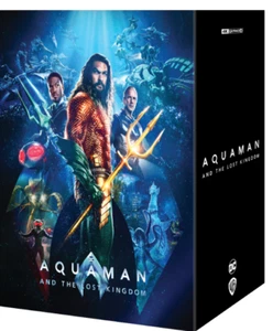 AQUAMAN AND THE LOST KINGDOM [4K UHD + 2D] Blu-ray STEELBOOK BOXSET [MANTA LAB] - Picture 1 of 3