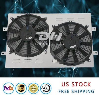 Cubierta completa de aluminio Jeep CJ5 CJ6 CJ7 I6/V8 1972-1986 + ventiladores de 2*12" 1985 1984 Foto 1 de 4