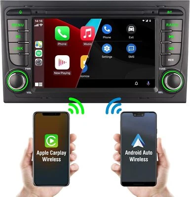 7" Autoradio Für Audi A4 8E 8H B6 B7 2000-2009 Android GPS Navi BT DAB+ 2+32GB - Bild 1 von 4