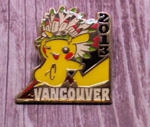 Pokemon TCG Vancouver 2013 Pickachu Enamel Pin - Picture 1 of 2