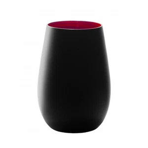 6 x Stolzle Olympic Tumbler Black/Red 465ml | Bnb Supplies - Picture 1 of 2