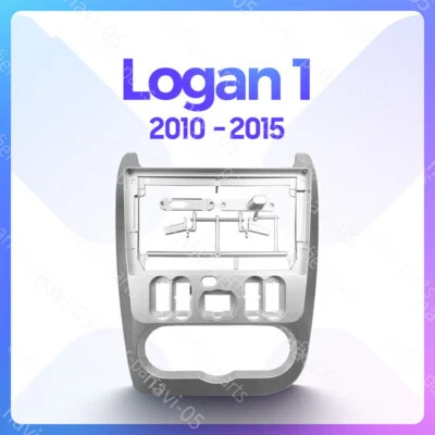 Cuadro de instrumentos panel fascia radio coche 9"" para Renault Logan 1 2009-2013 Foto 1 de 4