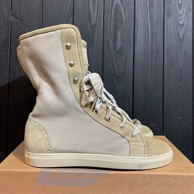 Auténticas - Botas deportivas Brunello Cucinelli de cuero cálidas de caña alta talla 37 para mujer Foto 1 de 4