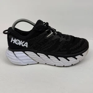 Hoka One One Gaviota 4 1123199 BWHT Sneakers Womens US 8 B Black Running Shoes - Picture 1 of 9