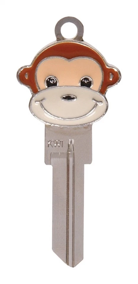 Hillman 87506 Brass #66/KW1 Monkey Single Sided Universal Blank Key (Pack of 4) - Image 1 of 1