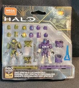 Mega Construx Halo UNSC Spartan III Customizer Pack 66 Teile GLB76 Sealed LESEN - Bild 1 von 12