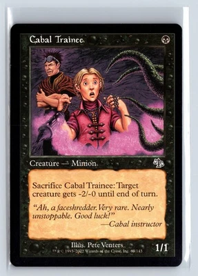 (3x) CABAL TRAINEE - Judgment – MTG Magic the Gathering Card - Common - Image 1 of 4