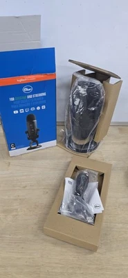 Logitech para creadores - Micrófono condensador USB multipatrón premium Yeti azul Foto 1 de 4