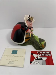 WDCC Alice im Wunderland Queen of Hearts "Let The Game Begin" mit Box & COA - Bild 1 von 10