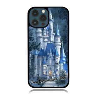 Personalised Text For Apple iPhone Back Case Series - Fairytale Castle - Picture 1 of 1