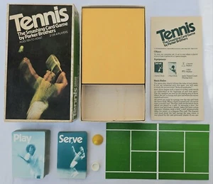 Vintage 1975 Tennis The Smashing Card Game by Parker Brothers #740 Complete LN - Bild 1 von 11