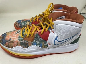 Nike Kyrie Infinity 'Ky-D' CZ0204-100 White/Orange/Blue  Mens Size 14 - Picture 1 of 2