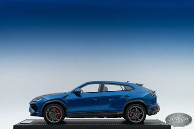 1/18 MR Collection Lamborghini Urus Performante Blue 🤝ALSO OPEN FOR TRADE🤝 - Image 1 of 4