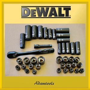 DeWalt 3/8" Drive all kinds of Black Sockets & Accessories - Picture 1 of 41