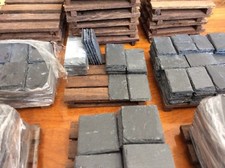 REAL SLATE Miniature/Dolls House Slates Realistic Finnish 100 10 Cm X 5 Cm