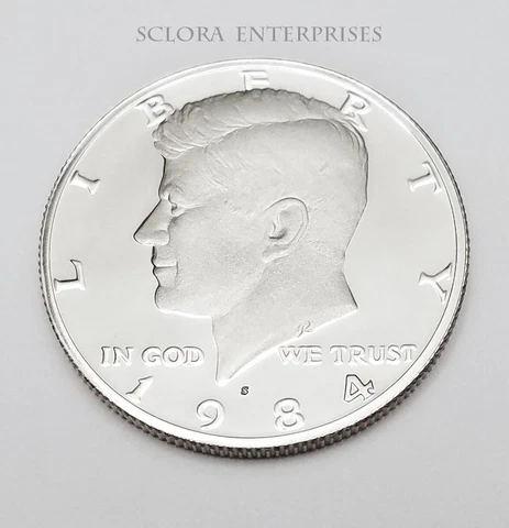 1984 S KENNEDY *PROOF* HALF DOLLAR  **FREE SHIPPING** Cover
