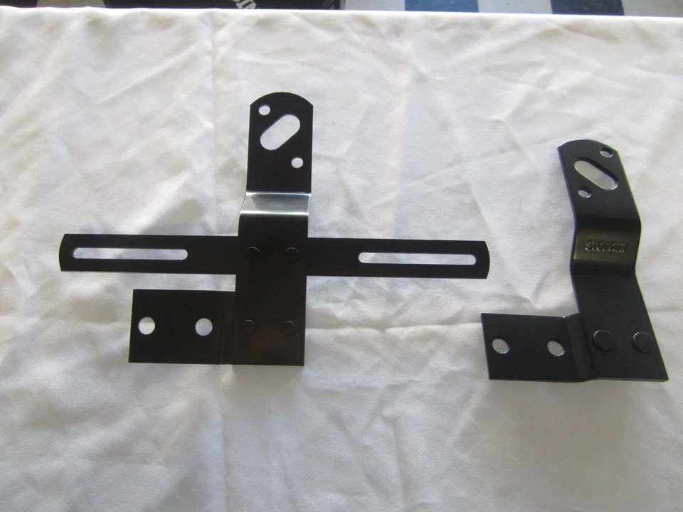 TAIL LIGHT BRACKETS 1951 CHEVROLET TRUCK GMC TRUCK  BLACK - Image 1 of 1