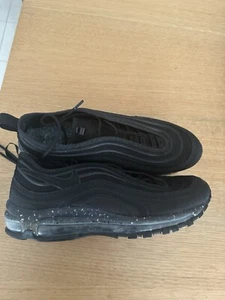 Nike Air Max 97 Triple Black Size US12 - Picture 1 of 9