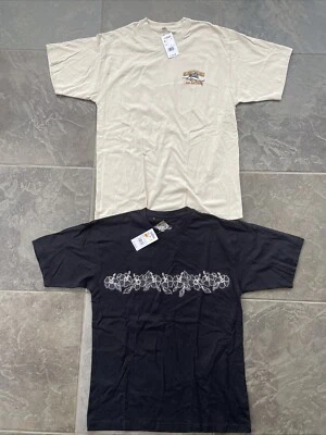 NEWPORT синий футболки лот из 2 Billfish вызов и Гавайи цветы мужчин M новый - Изображение 1 из 4