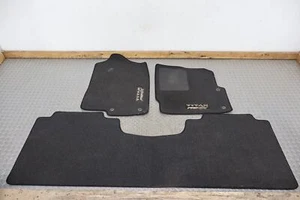 16-18 Nissan Titan XD Crew Cab OEM Cloth Floor Mat Set of 3 (Black G) See Notes - Picture 1 of 23