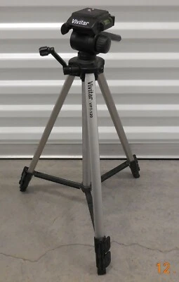 Vivatar Tripod VPT-120 Delux Lightweight Video Photo 23"-55" 3-way Pan Head - Image 1 of 4