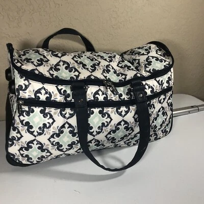Bolsa de viagem Thirty-One 31 parisiense pop rolante 22"" - Imagem 1 de 4